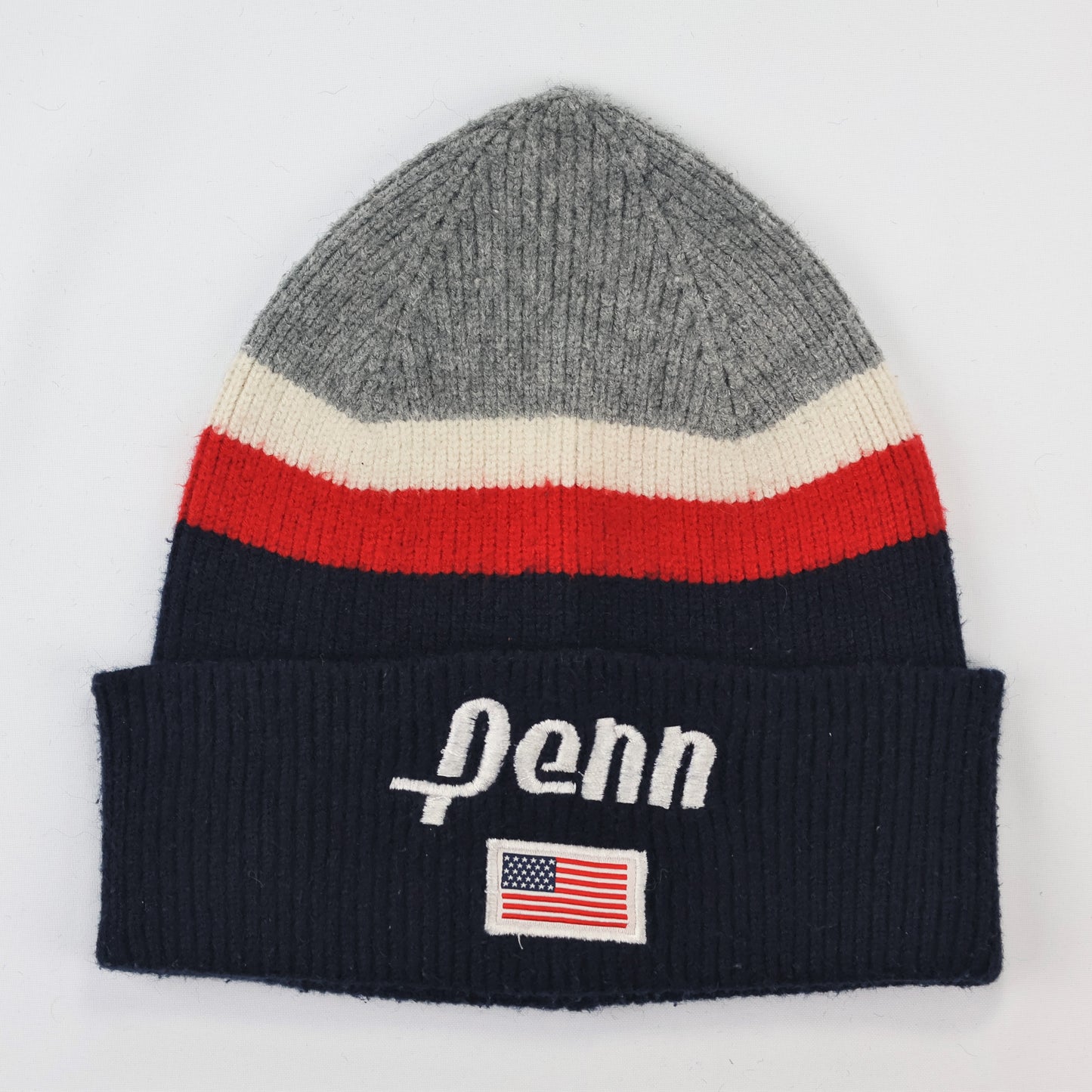 Official Penn Sportswear Multicolor Thrifted Beanie – Soft Chunky Knit Winter Cap
