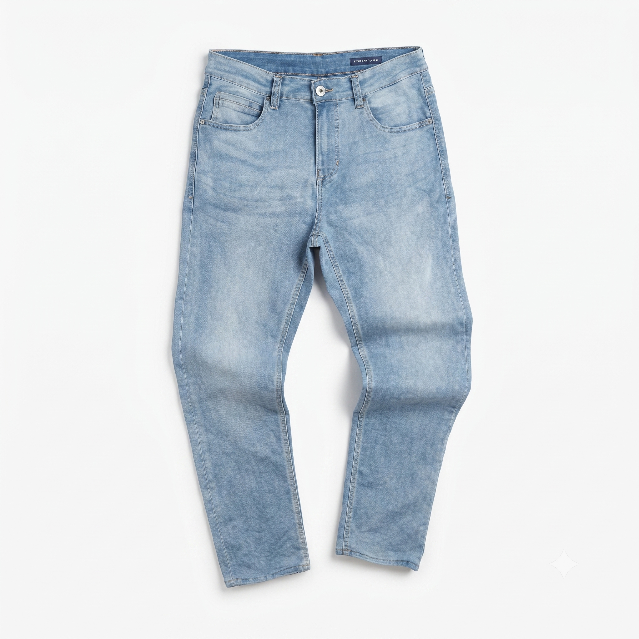 Thrifted Straight by Mc Men's Light Blue Denim Jeans 30-32 Waist/ J1021