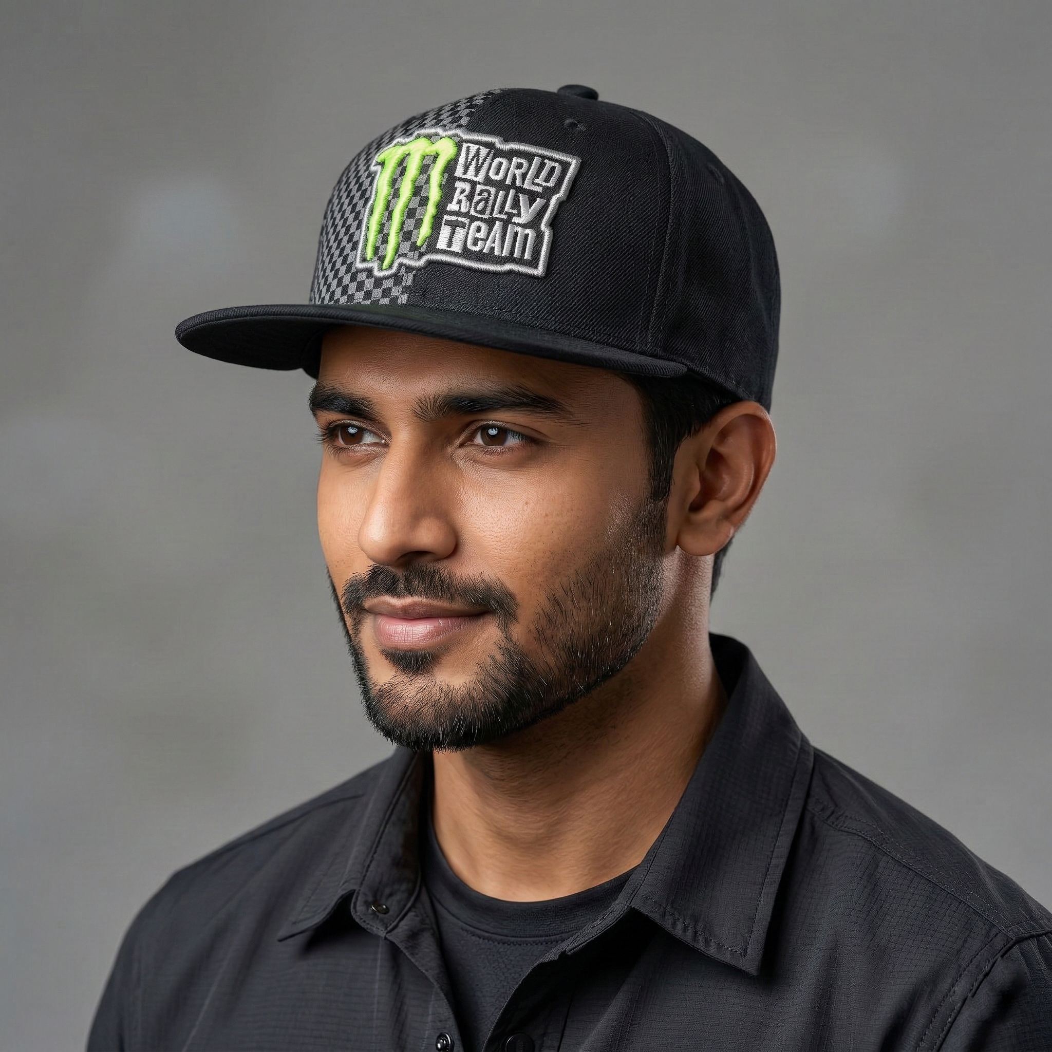 Monster Energy Racing Graphic Thrifted Cap – Unisex Streetwear Baseball Hat