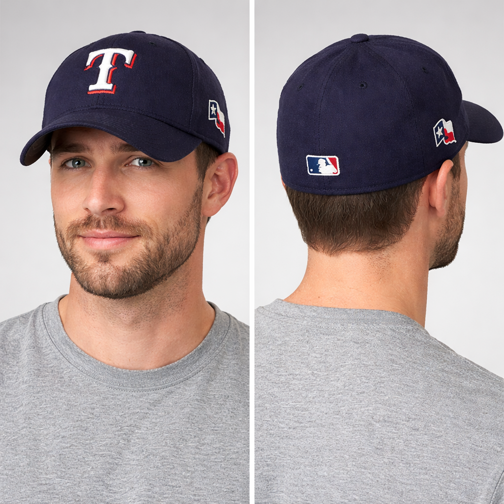Texas Rangers MLB "What A Game" Flexfit Hat