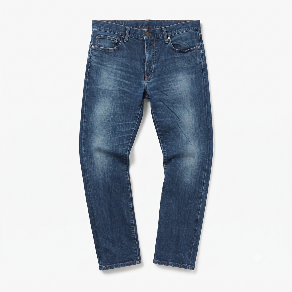 Thrifted UNIQLO UJ S001 Dark Wash Denim Jeans Waist:36/ J1089