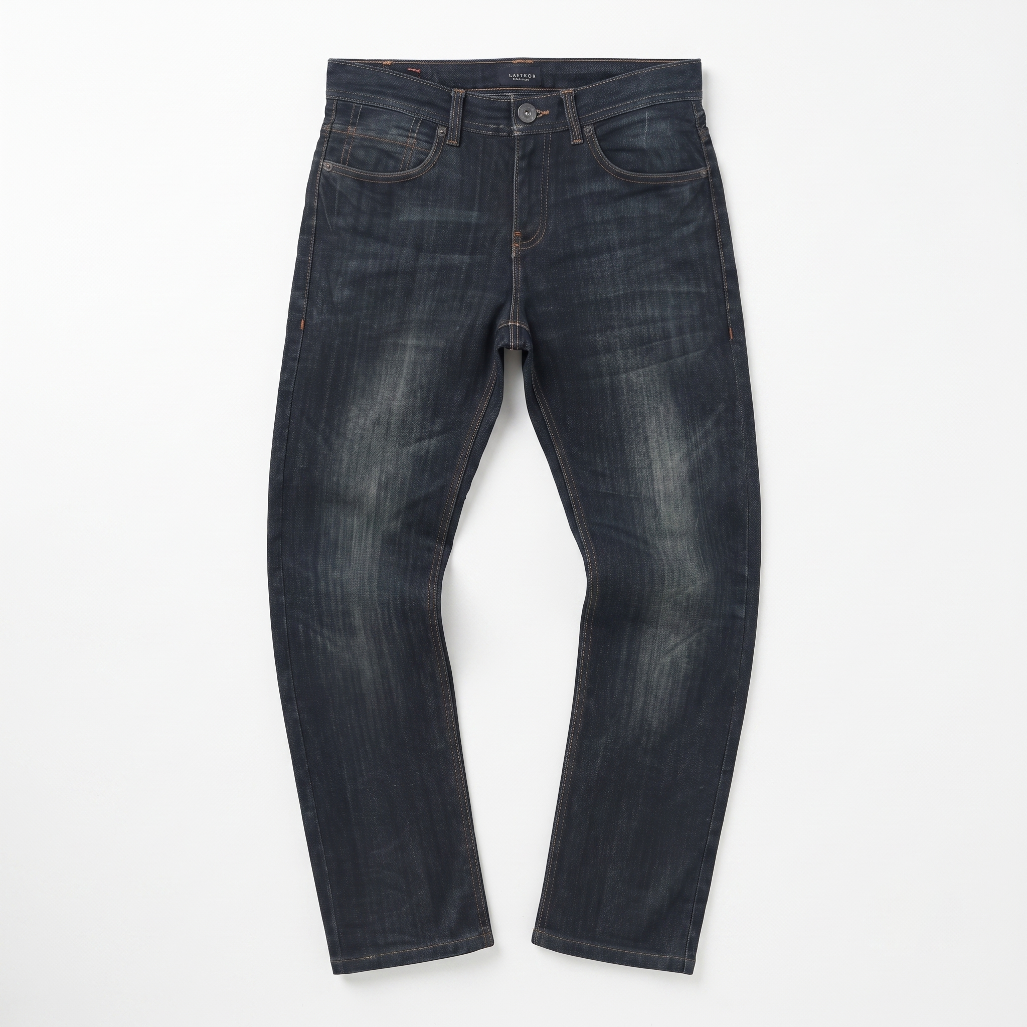 Thrifted Vintage Get Used Denim Jeans - Dark Wash Slim Fit - Size 32/ J1046