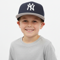 Thrifted New York Yankees MLB Two-Tone Thrifted Hat | Classic Navy Edition