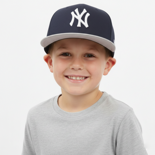 Thrifted New York Yankees MLB Two-Tone Thrifted Hat | Classic Navy Edition