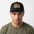 Black Mountain Graphic Mesh Snapback Trucker Hat