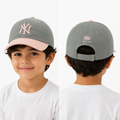Authentic MLB New York Yankees Thrifted Hat - Grey & Pastel Pink