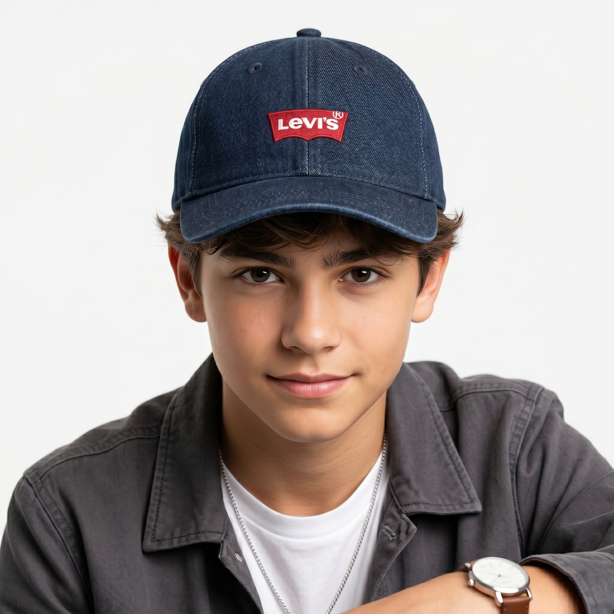 Vintage Levi’s Dark Wash Denim Baseball Thrifted Cap