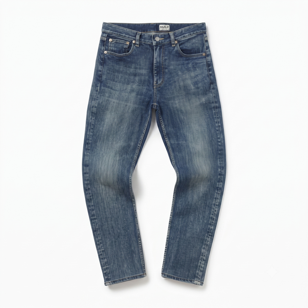 Vintage MOD.9 Men's Medium Wash Thrifted Denim Jeans 30 Waist/ J1043