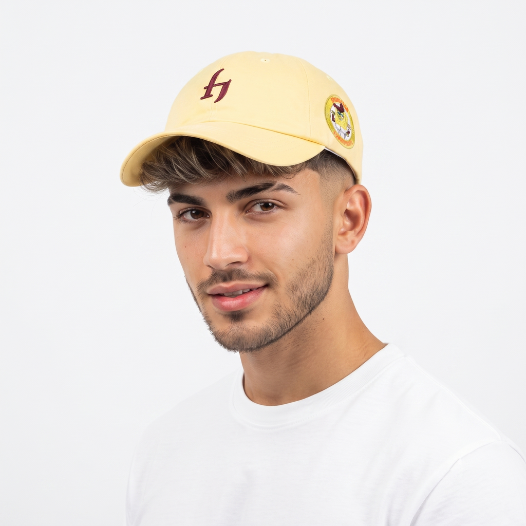 Vintage Heroes x SpongeBob SquarePants Yellow Baseball Cap - Size 58-60cm