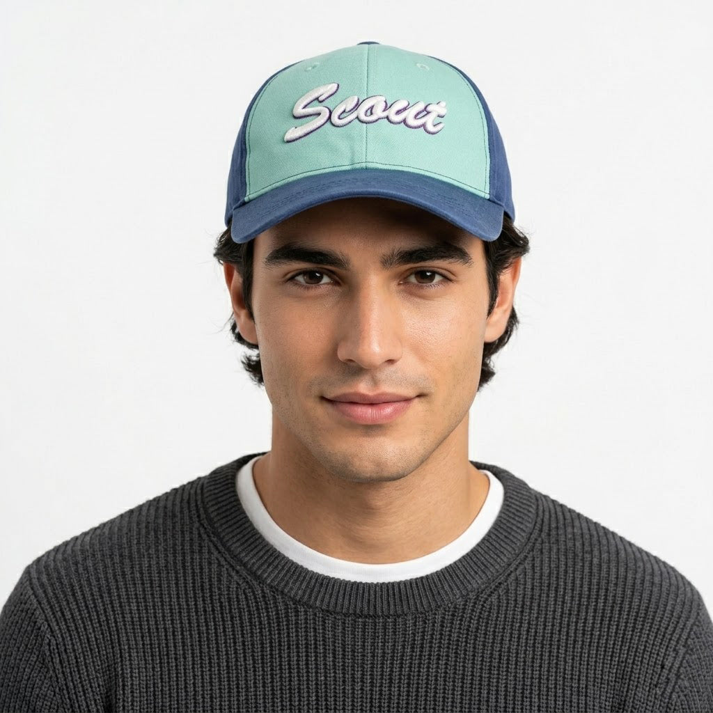 Scout "The Only Object" Two-Tone Strapback Hat | Thrifted Sport Cap