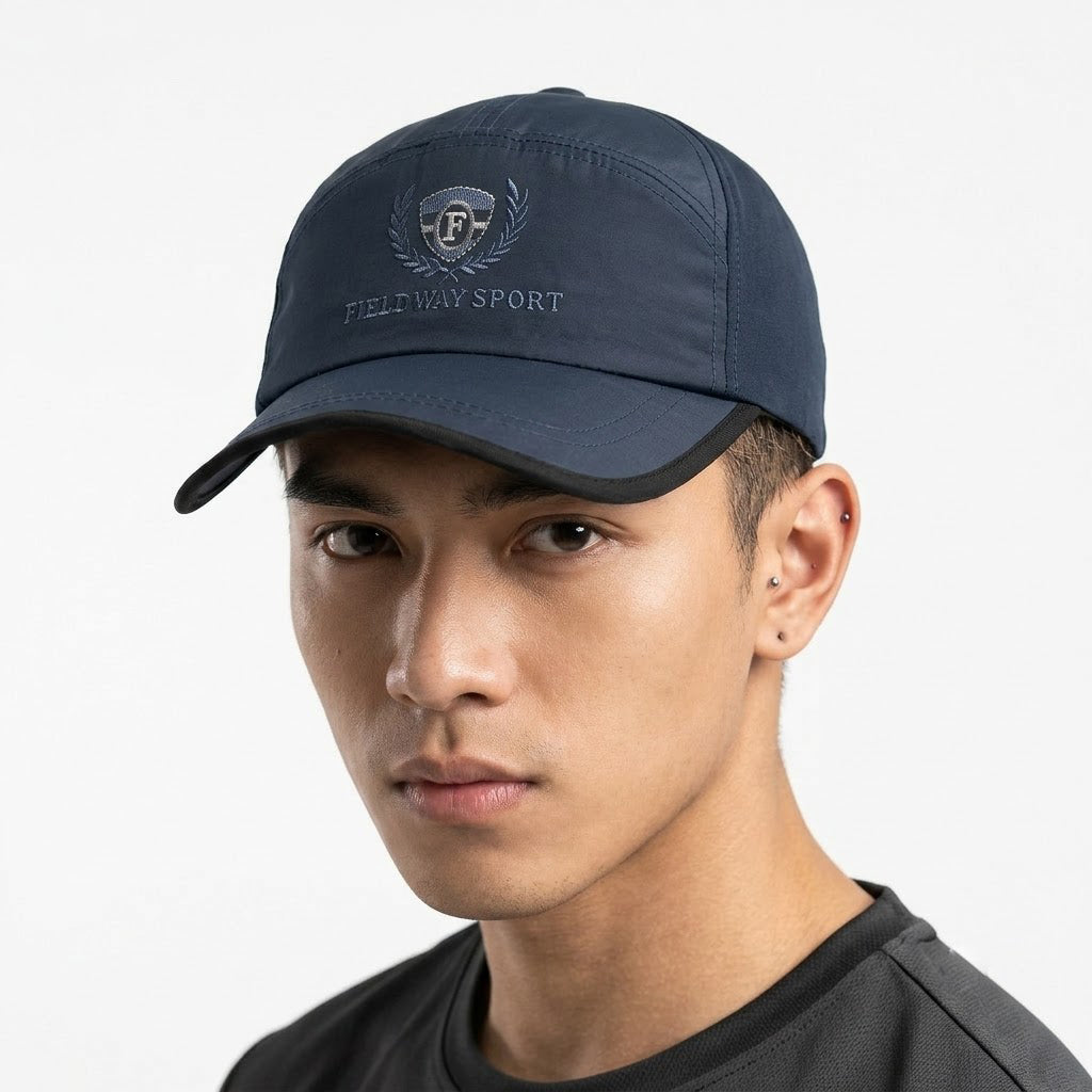 Thrifted Fieldway Sport 5-Panel Hat | Quick-Dry Athletic Cap