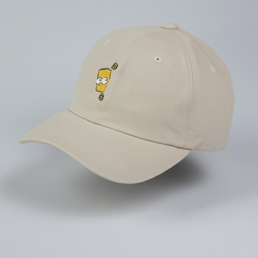 "Peeking Bart" Cap - Beige/Cream (57-60cm)
