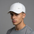Thrifted Nike Heritage 86 Adjustable Cap | All White Metal Swoosh