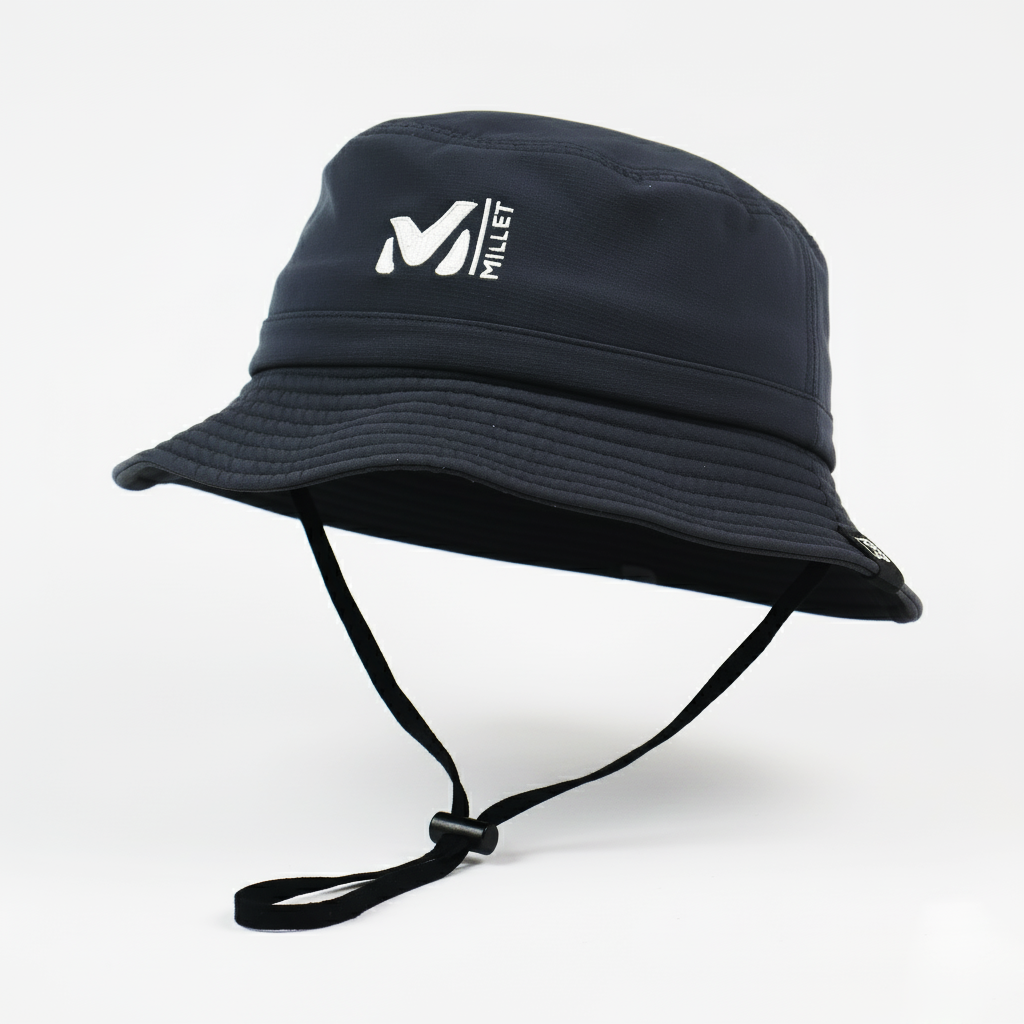 MILLET Fleece-Lined Ear Flap Hat - Charcoal (57-58cm)