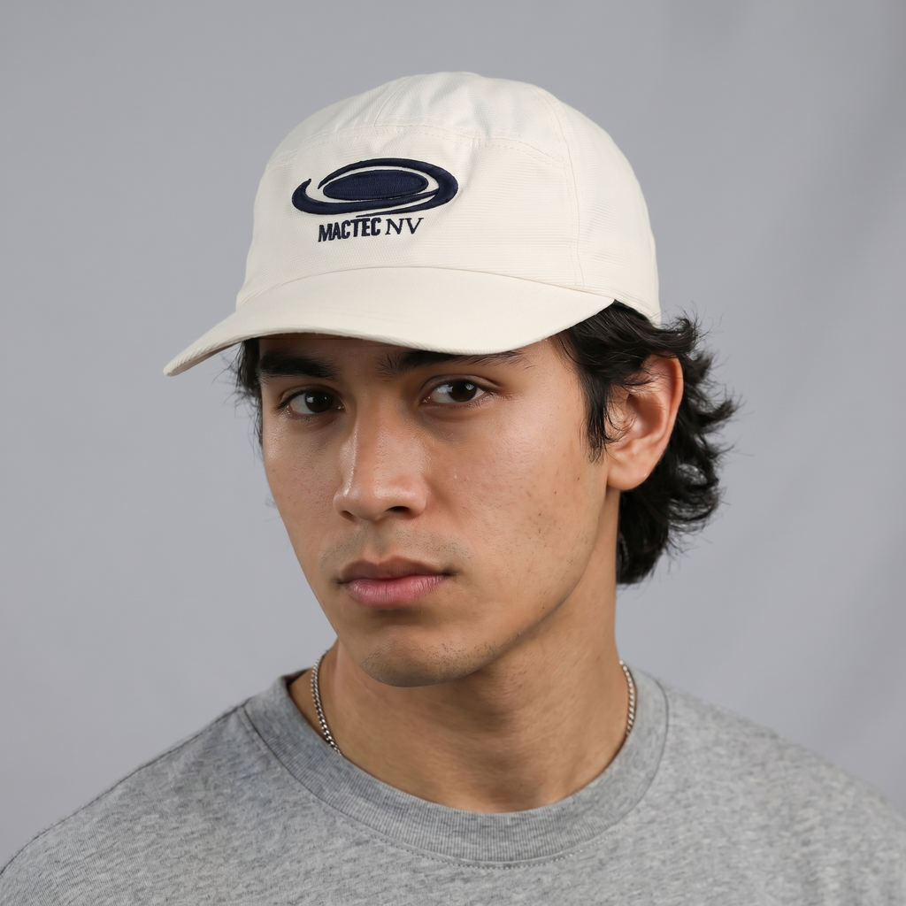 Thrifted MacGregor White Sport Strapback Baseball Hat