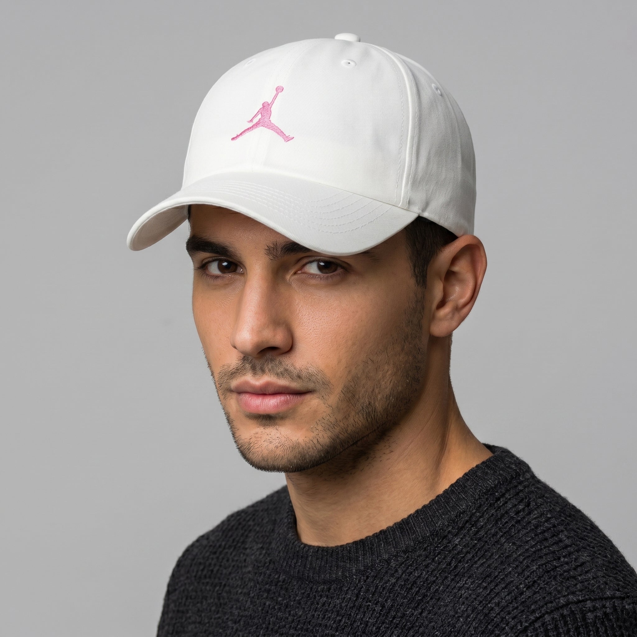 Thrifted Jordan Embroidered Curved Brim Thrifted Cap (56-58cm)