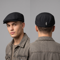 Thrifted Minimalist Black Ivy Driving Hat (56-57cm) | 10486