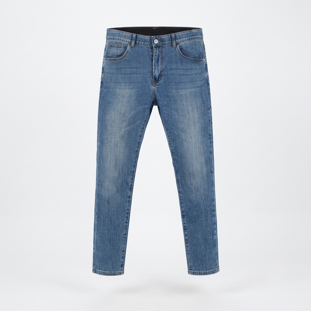 Jeans Trade Maker Light Wash Straight Leg Denim Waist:34/ J1109