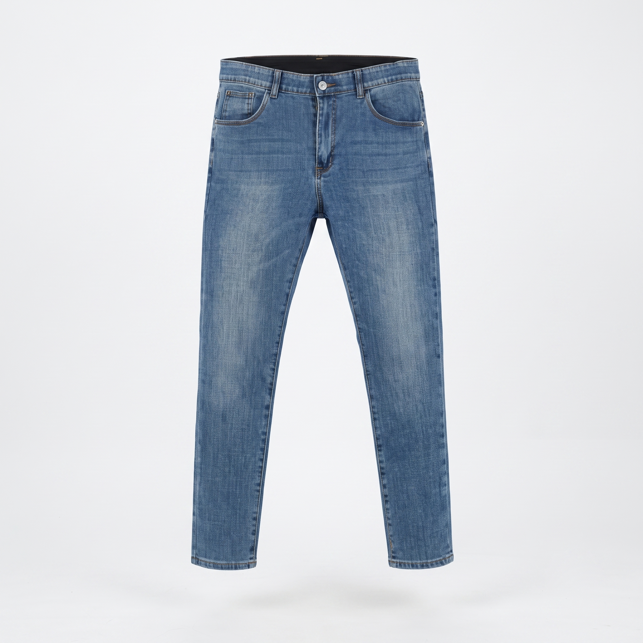 Jeans Trade Maker Light Wash Straight Leg Denim Waist:34/ J1109