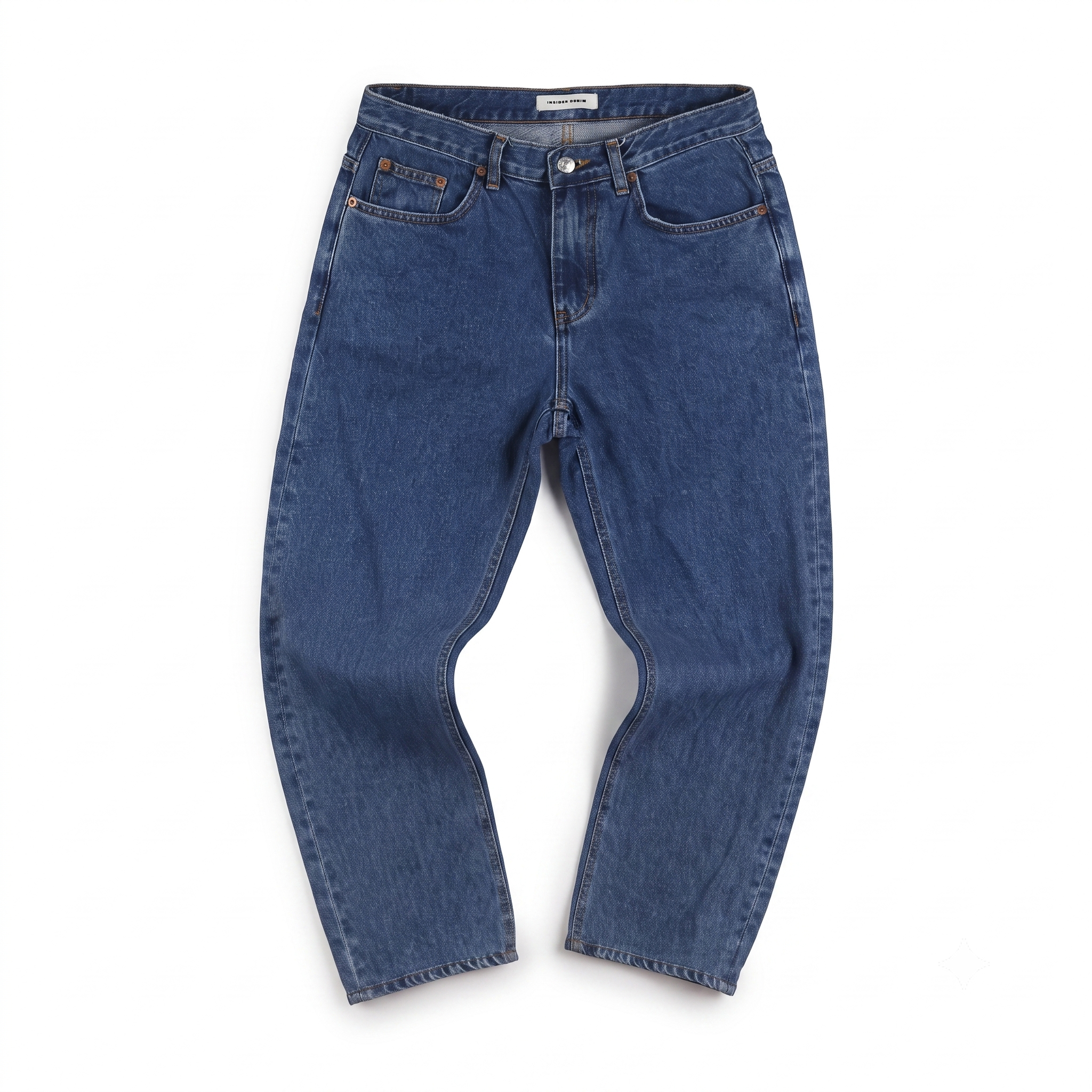 Vintage Instant Denim Men's Blue Straight Jeans 28-30 Waist/ J1016