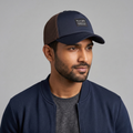 Salewa "Dolomites" Trucker Hat – Navy & Brown Mesh Cap