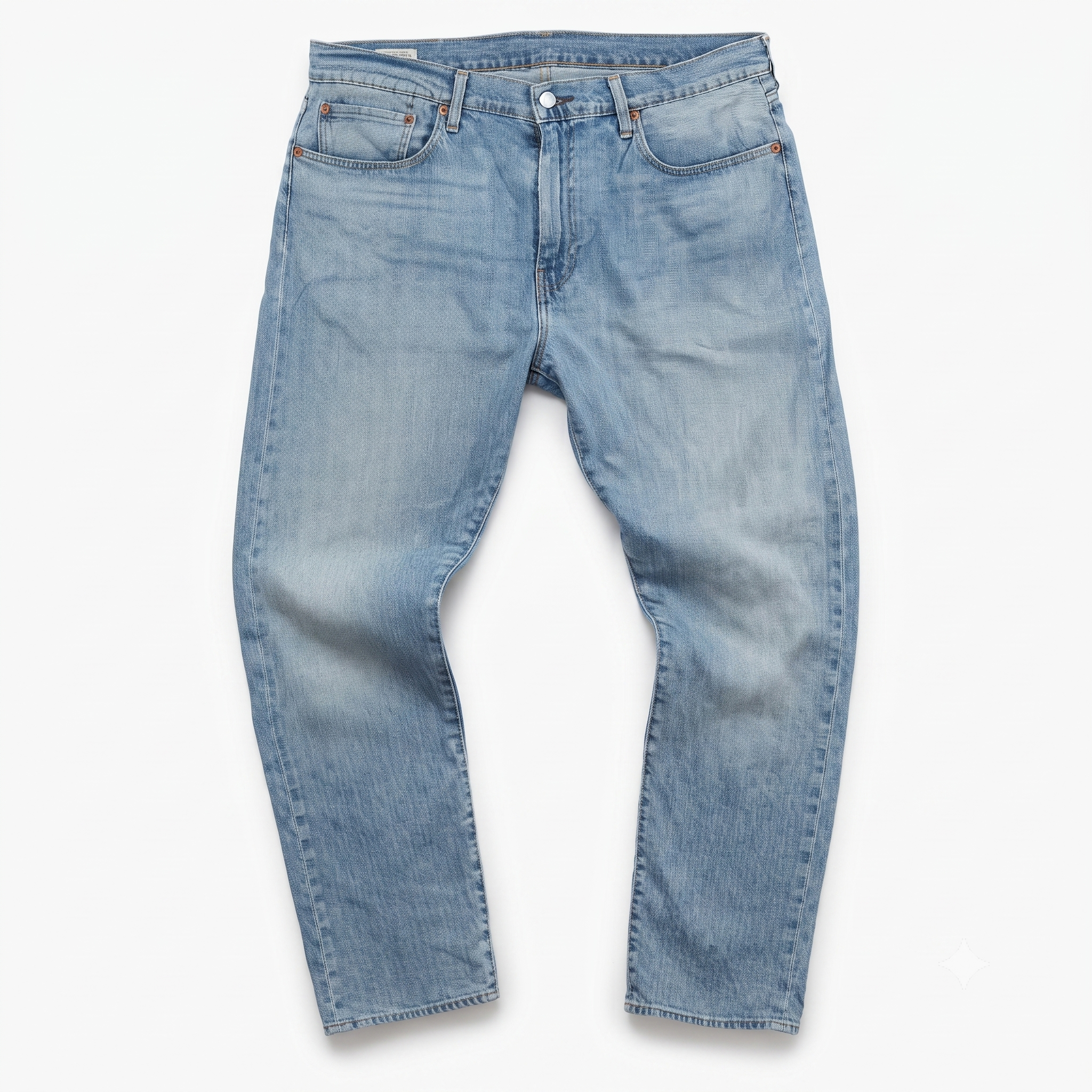 Vintage Levi's 501 Men's Light Blue Thrifted Denim Jeans 38 Waist