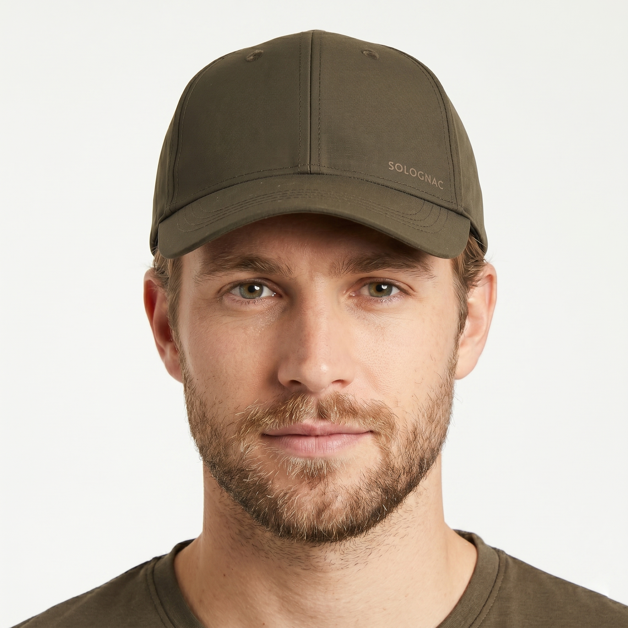 Solognac Brown Adjustable Performance Baseball Cap
