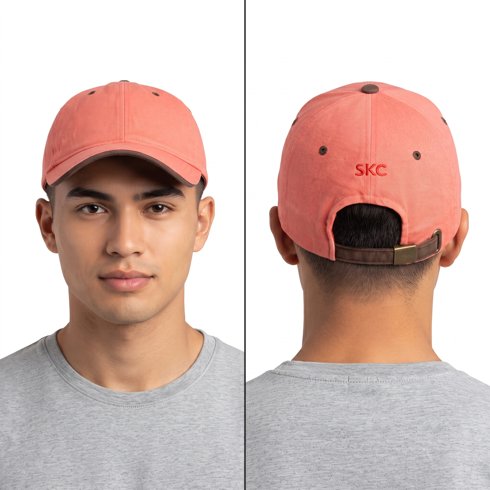 Thrifted SKC United in Harmony Coral Two-Tone Cap (56-58 cm)