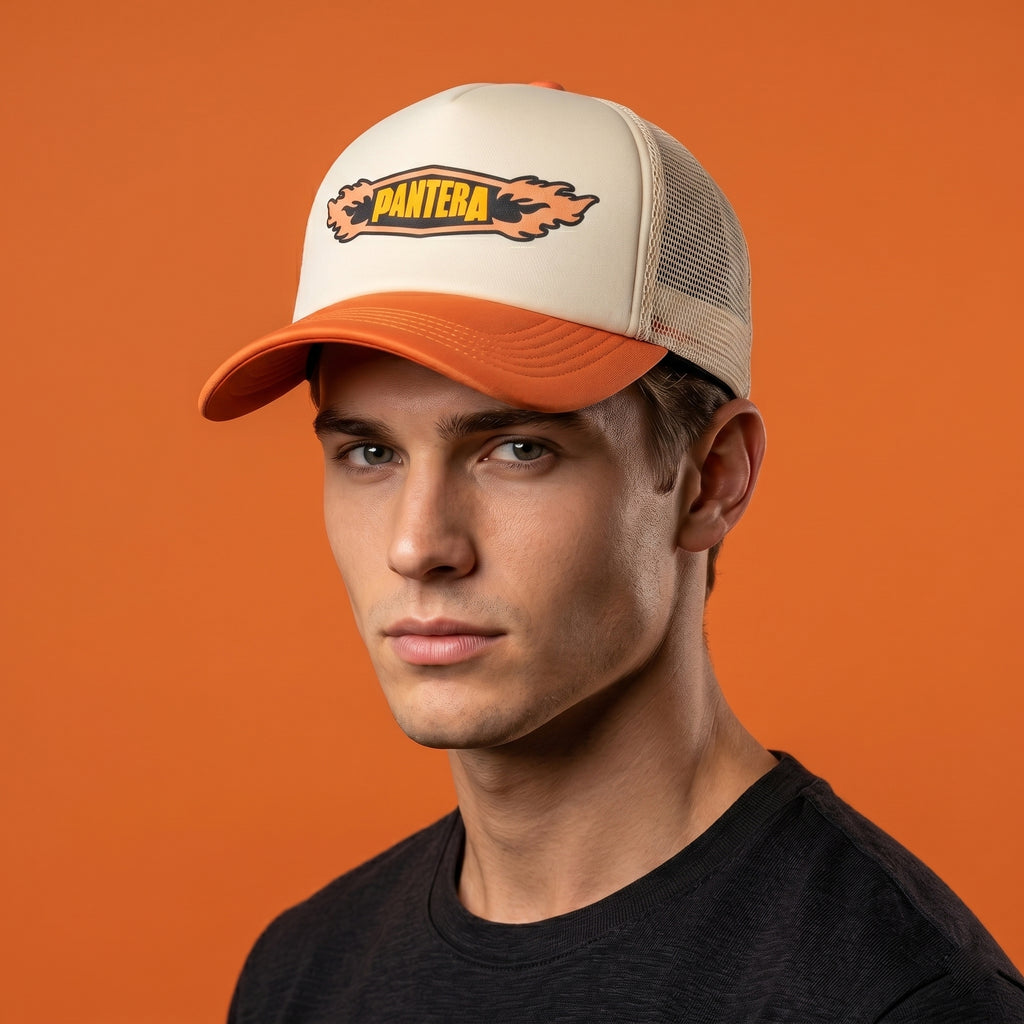 Pantera Cotton On Official Merchandise Trucker Thrifted Cap - Size 56-58cm