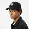 Thrifted Sinsay DC Comics Superman Pink Shield Black Cap