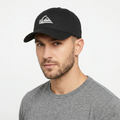Authentic Quiksilver Surf Heritage Strapback Hat | Black & Grey