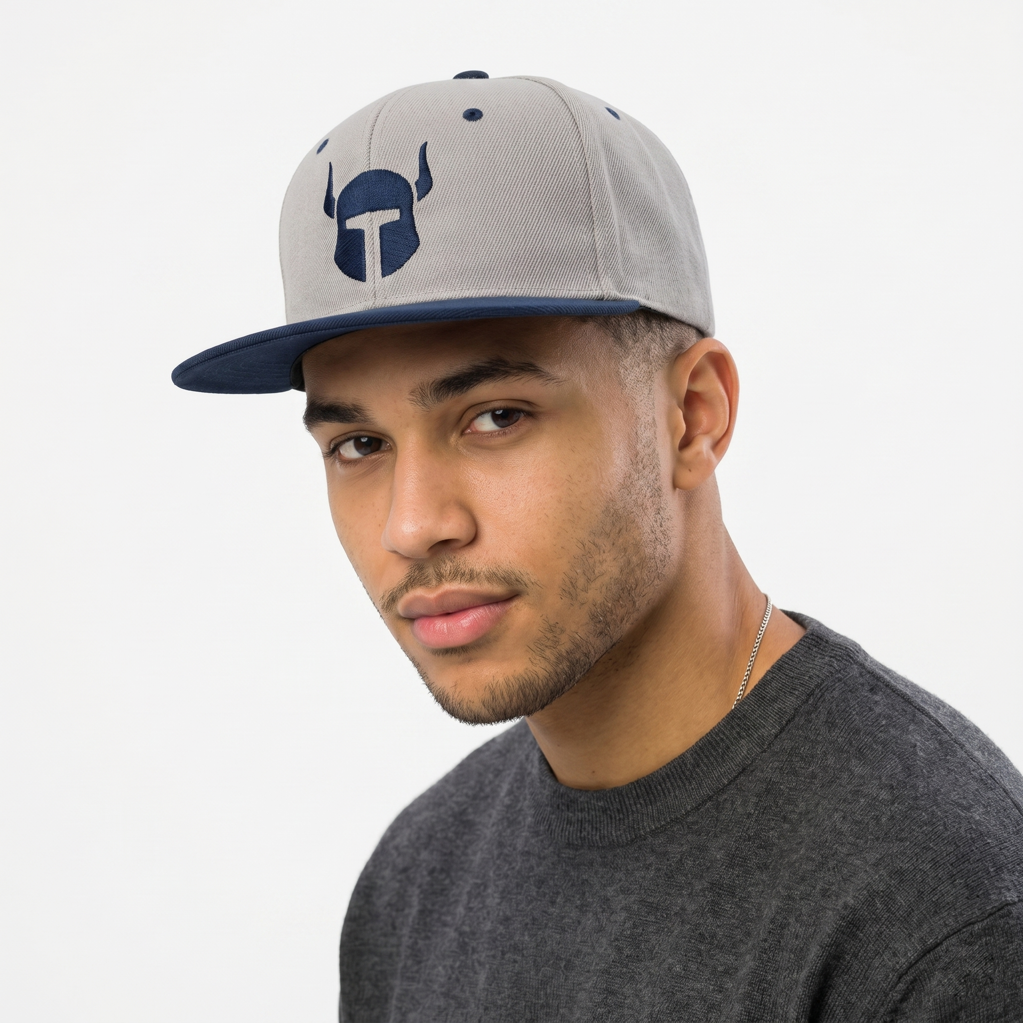 Minimalist Spartan Helmet Embroidered Baseball Hat