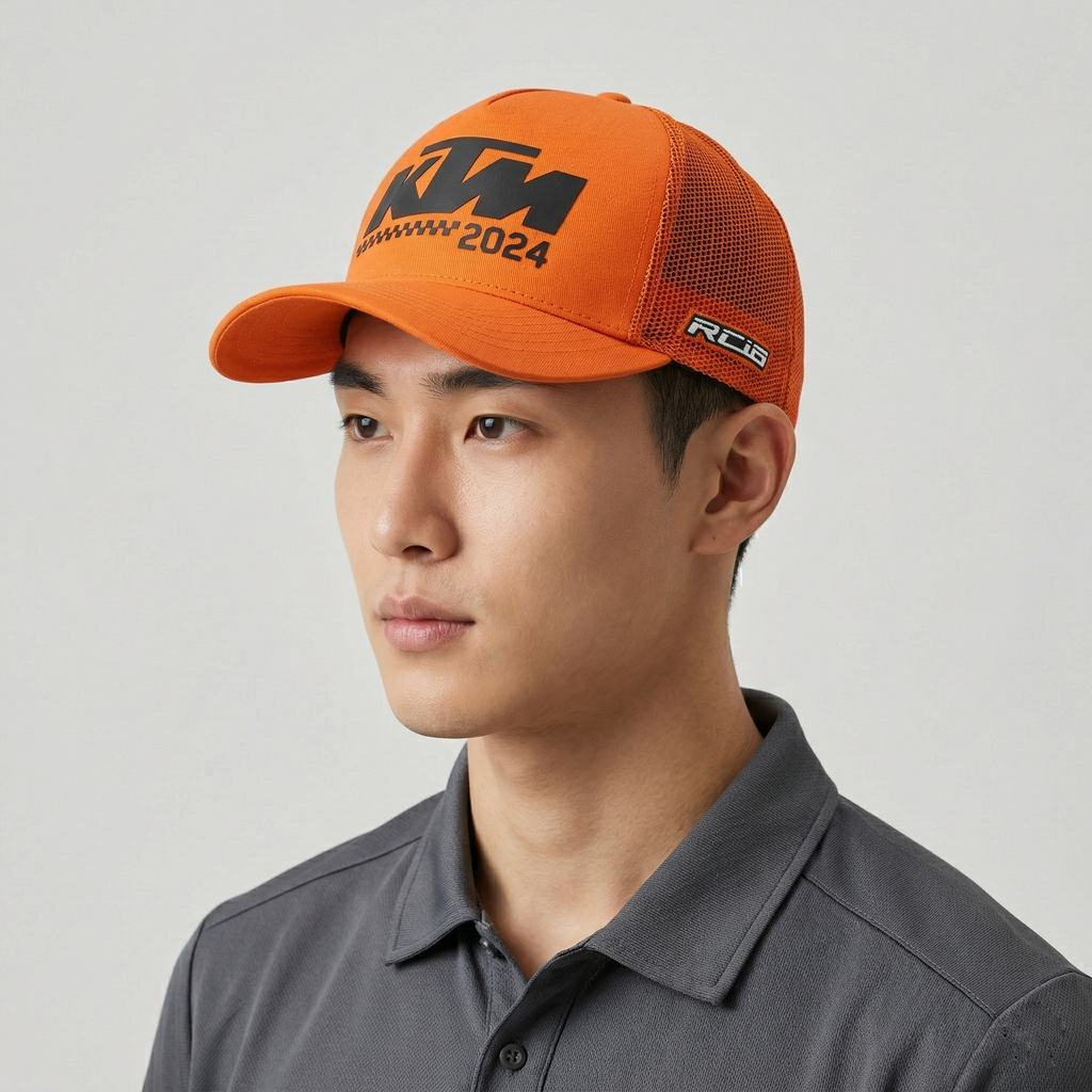 KTM Orange Bleeder 2024 Thrifted Snapback Cap