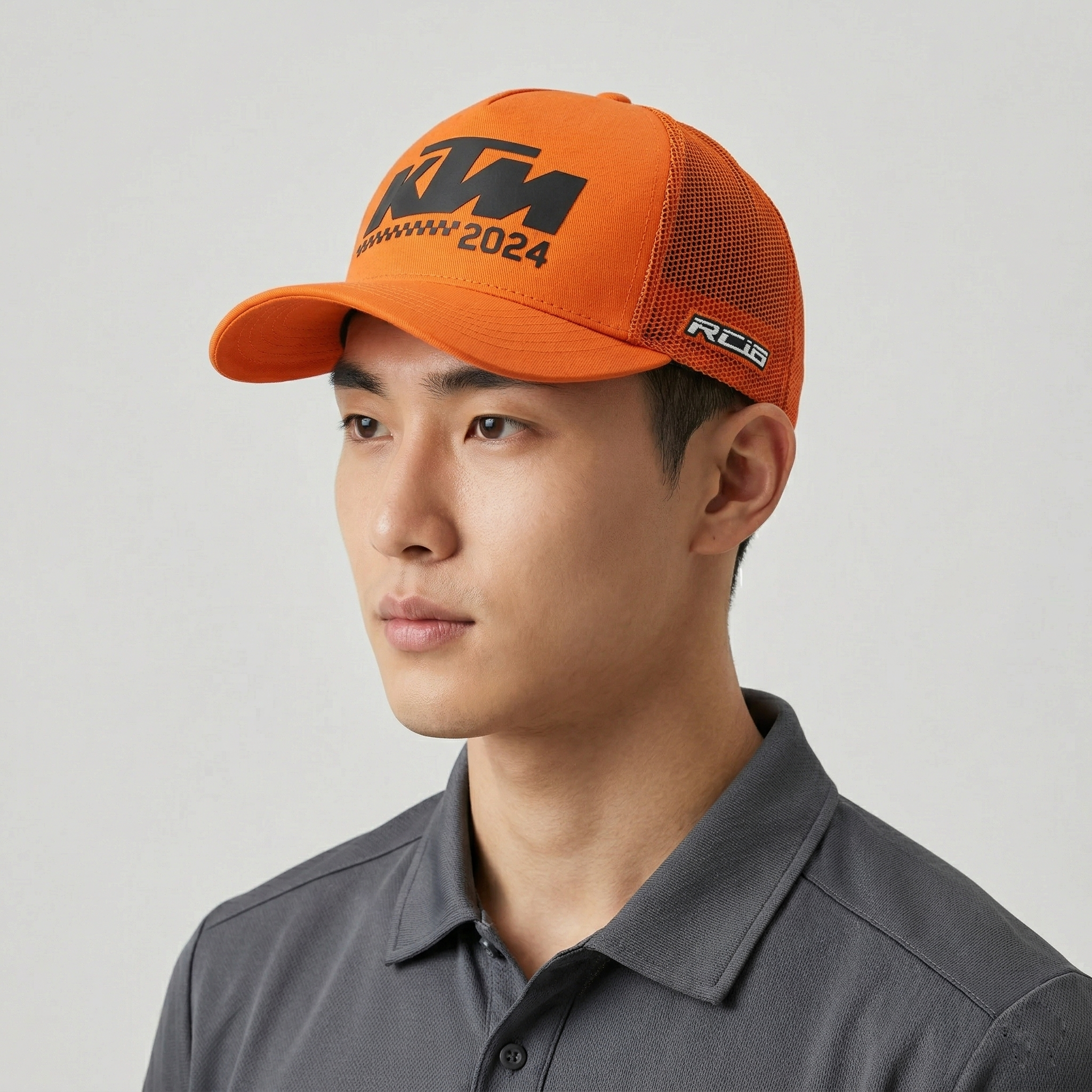 KTM Orange Bleeder 2024 Thrifted Snapback Cap