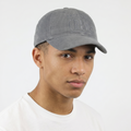 Retro American Crew Grey Corduroy Thrifted Hat
