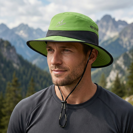 Angelic Outdoor Adventure Sun Hat with Adjustable Chin Strap