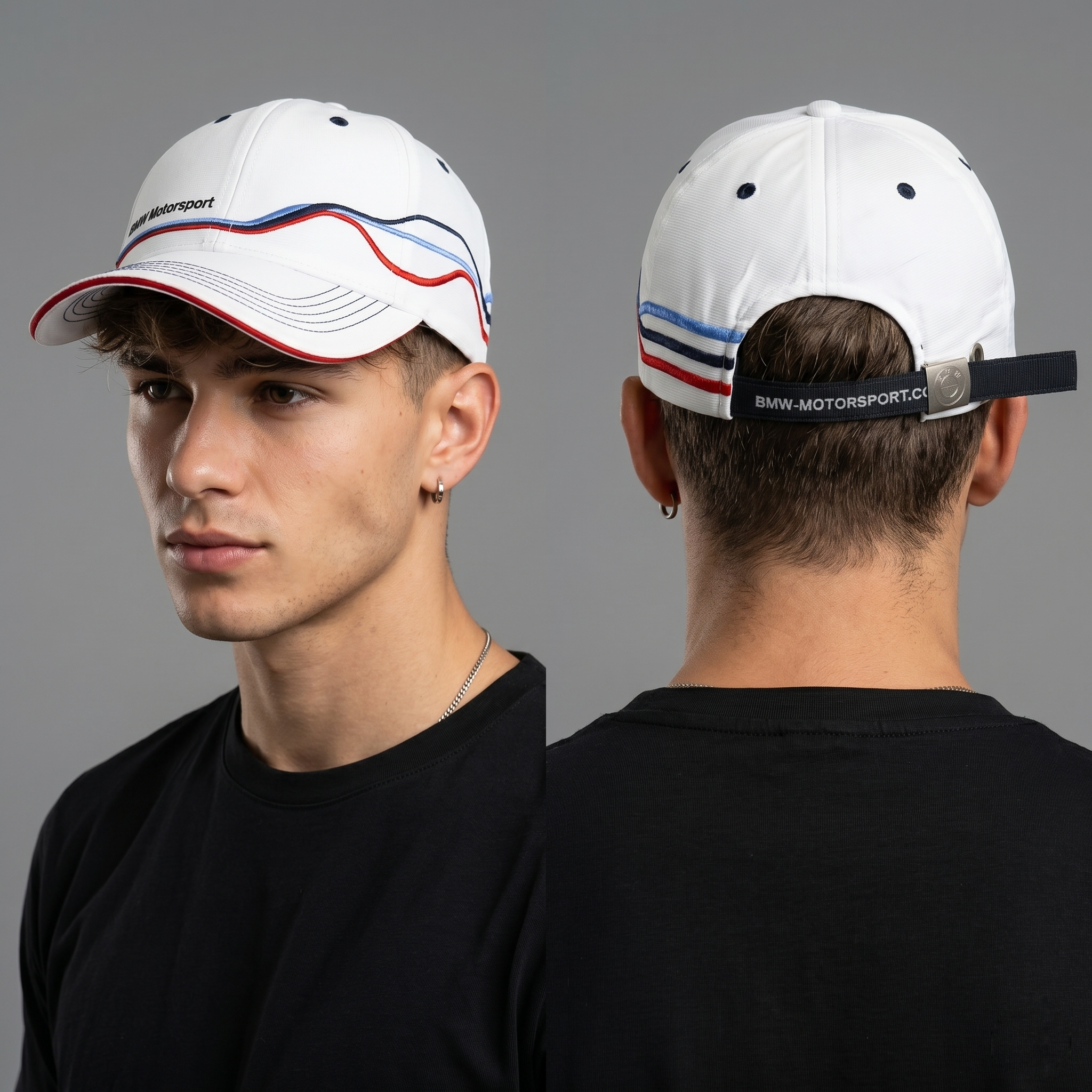 Thrifted BMW Motorsport Tech Cap | Adjustable Strapback 57-59cm