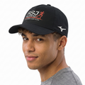 Thrifted Mizuno Black ASJ Running Club Sports Cap