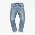 AND Z Women's Light Wash Distressed Denim Jeans 34 waist/ J1072