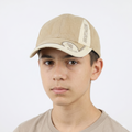 Thrifted Khaki Two-Tone Outdoor Hat | Adjustable Size 55-57cm