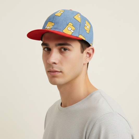 90s The Simpsons Cap | Retro Bart Simpson Thrifted Snapback
