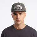 Official PlayStation Since 1994 Snapback - Thrifted Grey Retro Gamer Baseball Hat