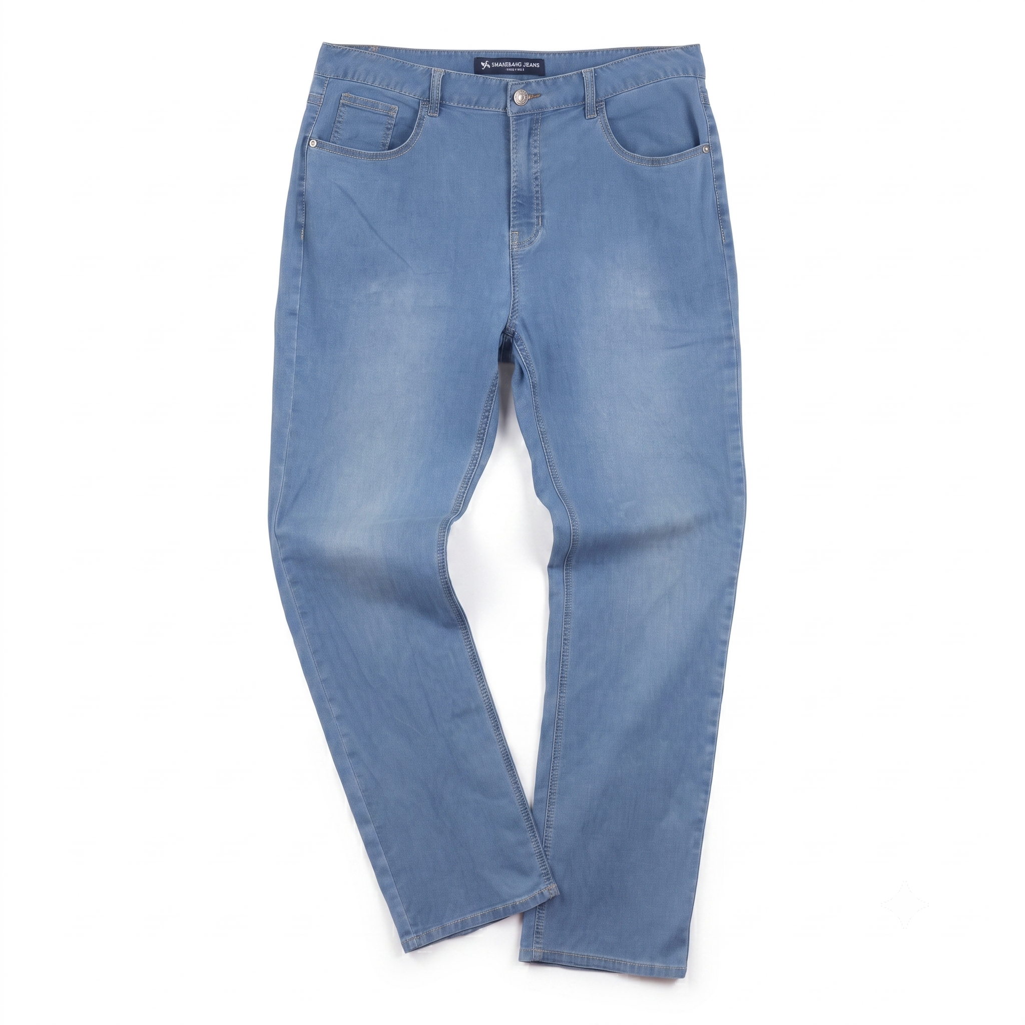 Thrifted Bangbang Jeans Est. 1961 Light Wash Straight Jeans Waist:36/ J1105