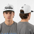 Mitchell & Ness LA Raiders Green Underbrim Two-Tone Snapback Cap | 10803