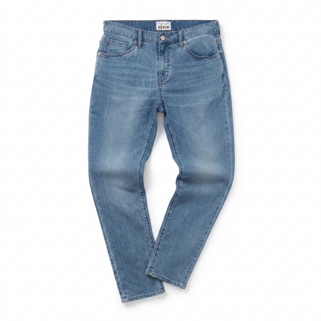 Denim The Best Jeans Since 1983 Light Blue Straight Denim Waist: 32/ J1102