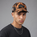 Thrifted NBA LA Lakers Bleach Tie-Dye Baseball Cap (57-59cm) | 10487
