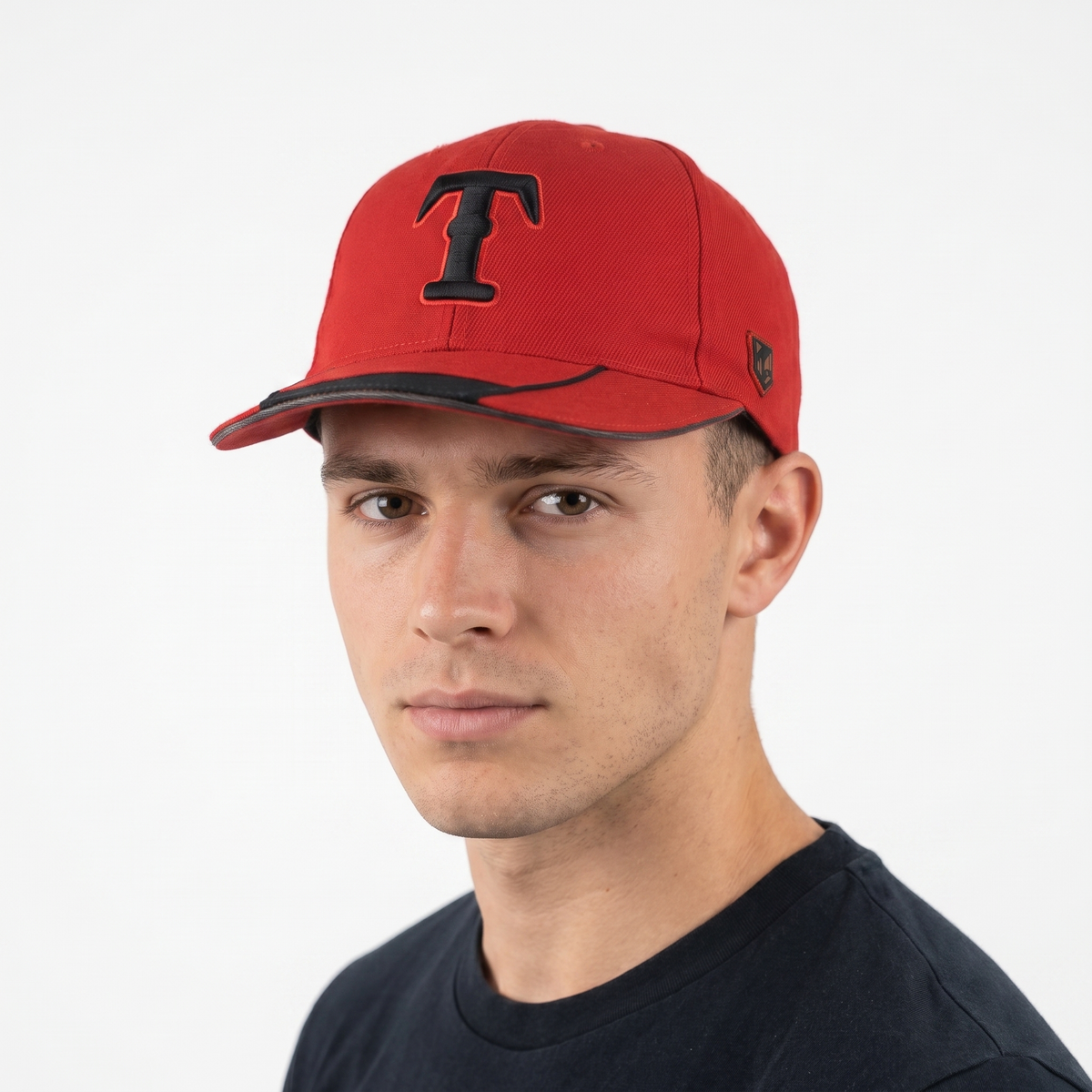 Thrifted KIA Tigers Korean Baseball Embroidered Red Cap | 10199