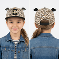 Thrifted Commencer Animal Print Cap | Chenille Letter C Snapback