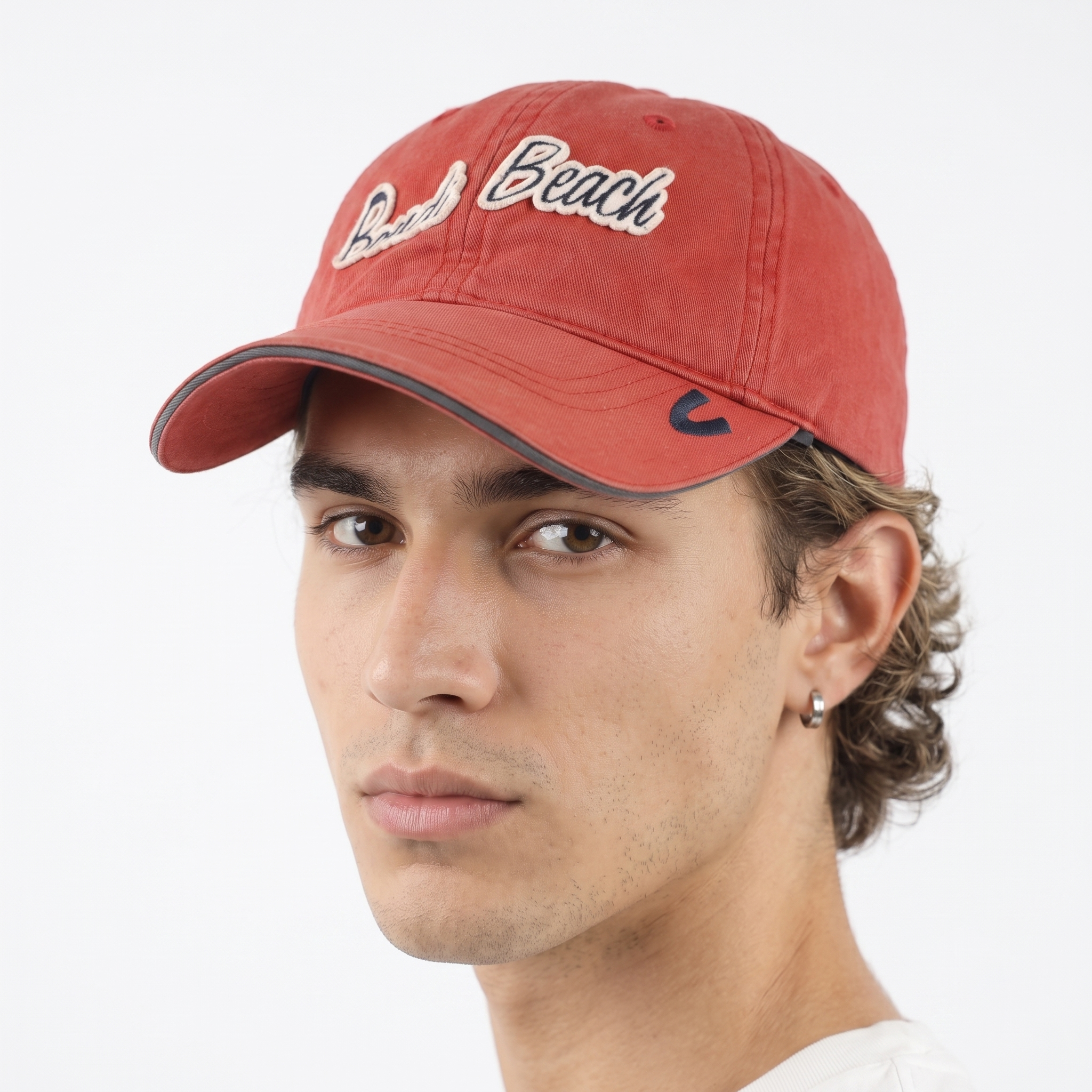 Thrifted Camel Active Faded Red Vintage Baseball Cap - Size 56-58cm
