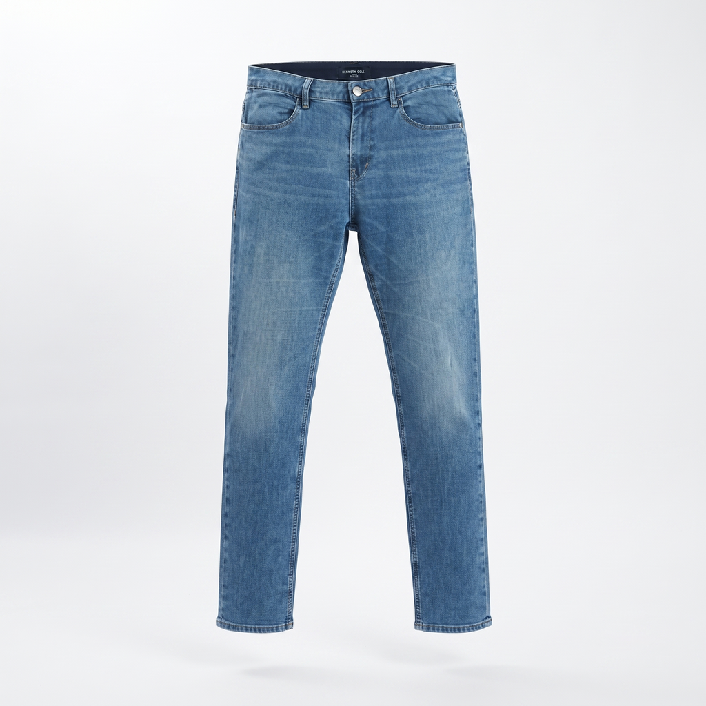 Kenneth Cole New York Light Wash Straight Leg Denim Waist:32/ J1119
